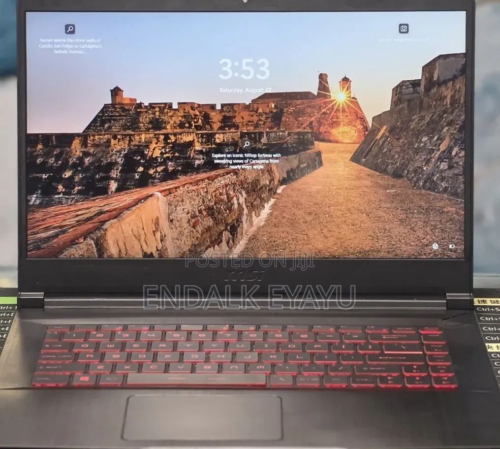 New Laptop MSI GF63 16GB Intel Core i5 SSD 512GB