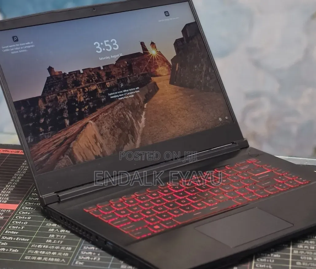 New Laptop MSI GF63 16GB Intel Core i5 SSD 512GB