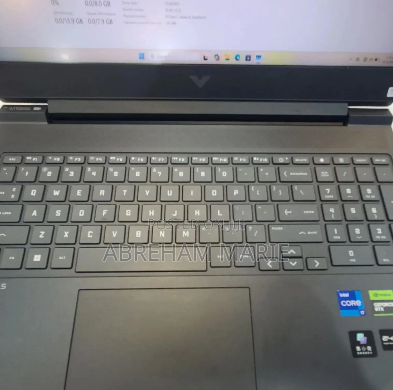 New Laptop HP Victus 16 16GB Intel Core i7 SSD 1T