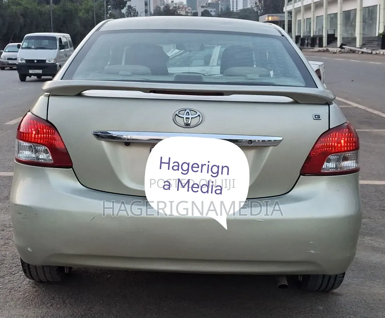 Toyota Yaris 2008 Gold
