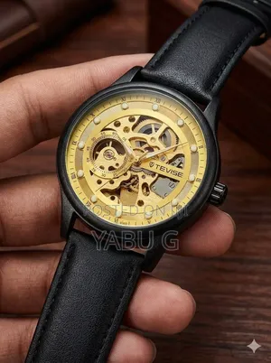 Mechanical Automatic Genuine Leather Watch