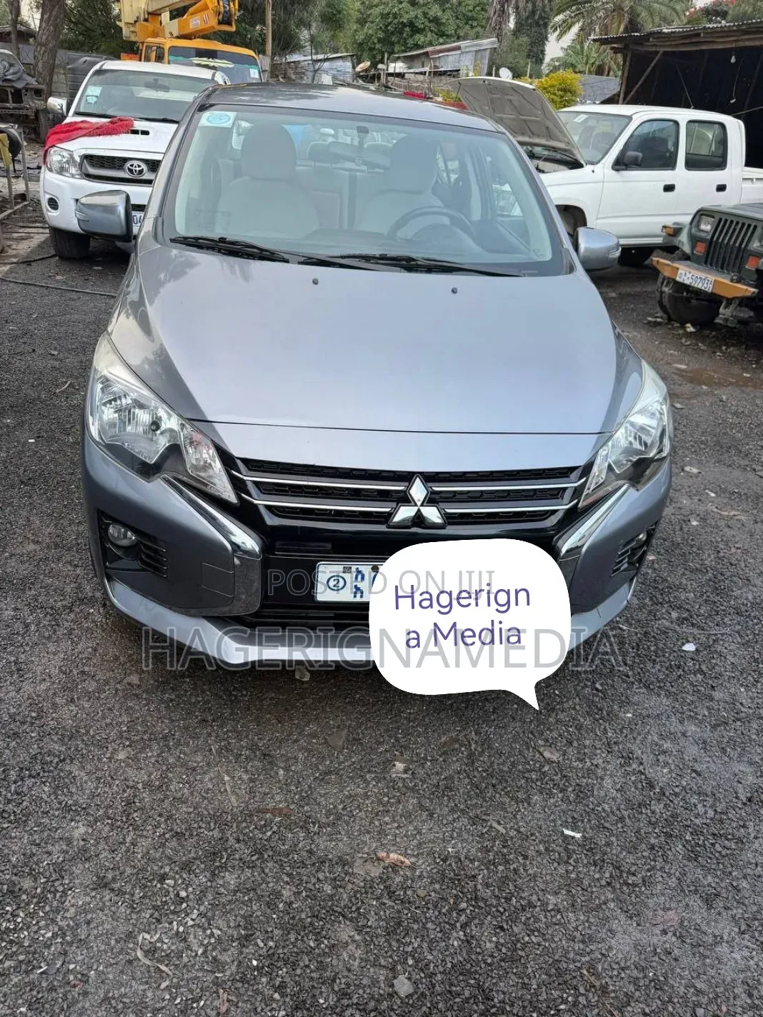 Mitsubishi Attrage 2022 Gray