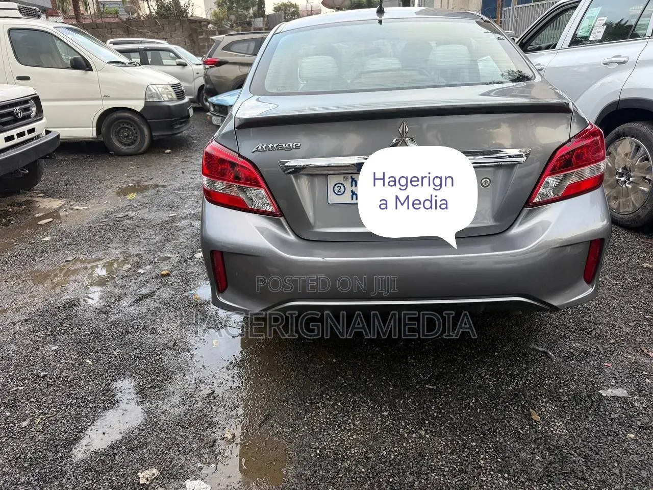 Mitsubishi Attrage 2022 Gray