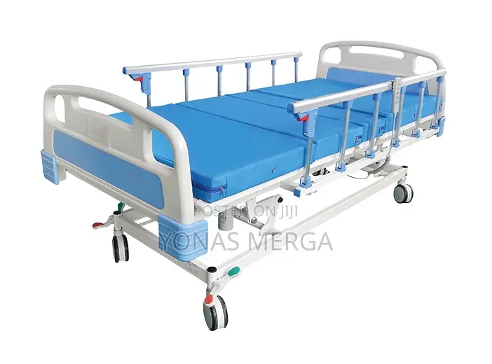 Hospital Bed/Patient Bed始始 (Manual, 2-Crank) With Mattress