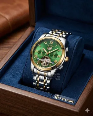 Tevise Luxury Men's Watch, Retro Carved ,Waterproof Hollow Men's