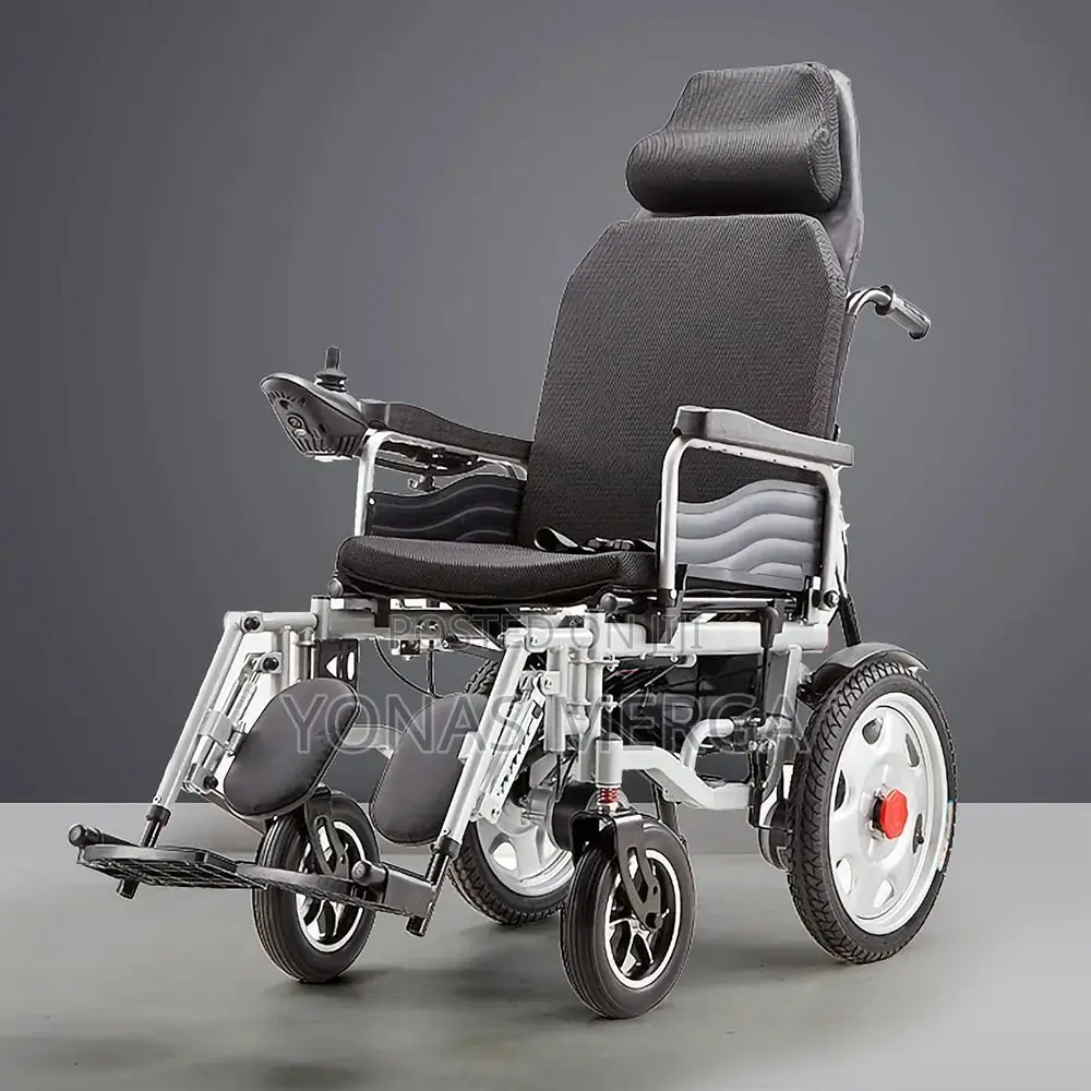 Wheelchair Full Electric Control銈冷Electric Wheelchair - High Back Seat