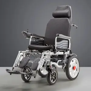 Wheelchair Full Electric Control銈冷Electric Wheelchair - High Back Seat