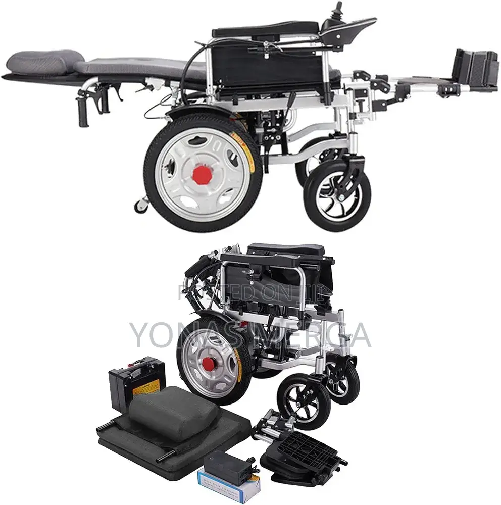 Reclining Electronic wheelchair弟谷Medicare Wheelchair Hot Sale Disabled