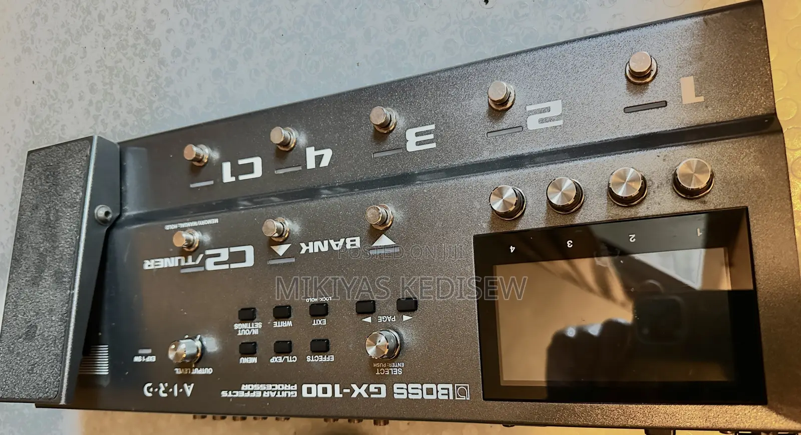 Boss Gx-100 Screen Touch Guitar Pedal