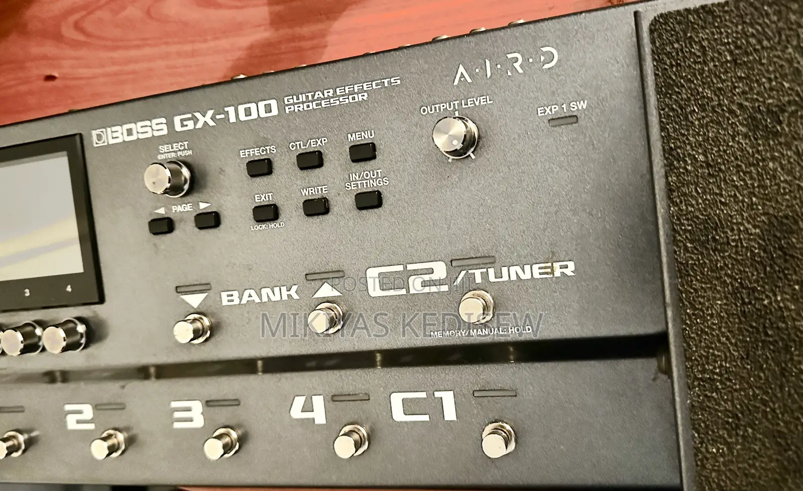 Boss Gx-100 Screen Touch Guitar Pedal