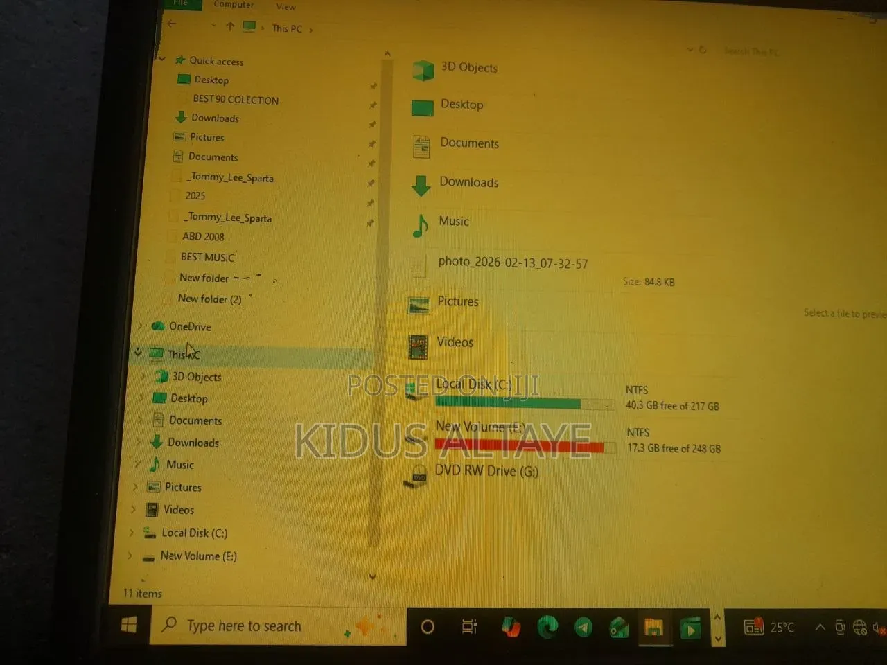 Desktop Computer Dell 3GB HDD 500GB
