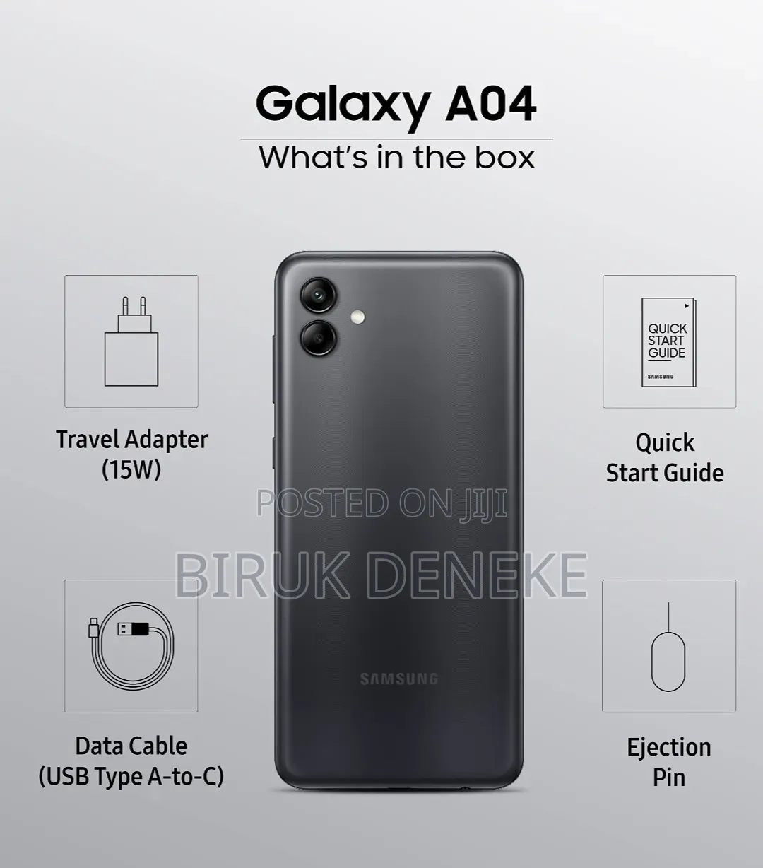 Samsung Galaxy A04 32 GB Black