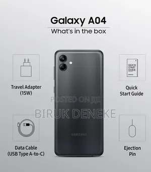 Samsung Galaxy A04 32 GB Black
