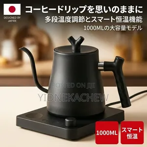 1.0 L Stainless Steel Gooseneck Electric Keetel