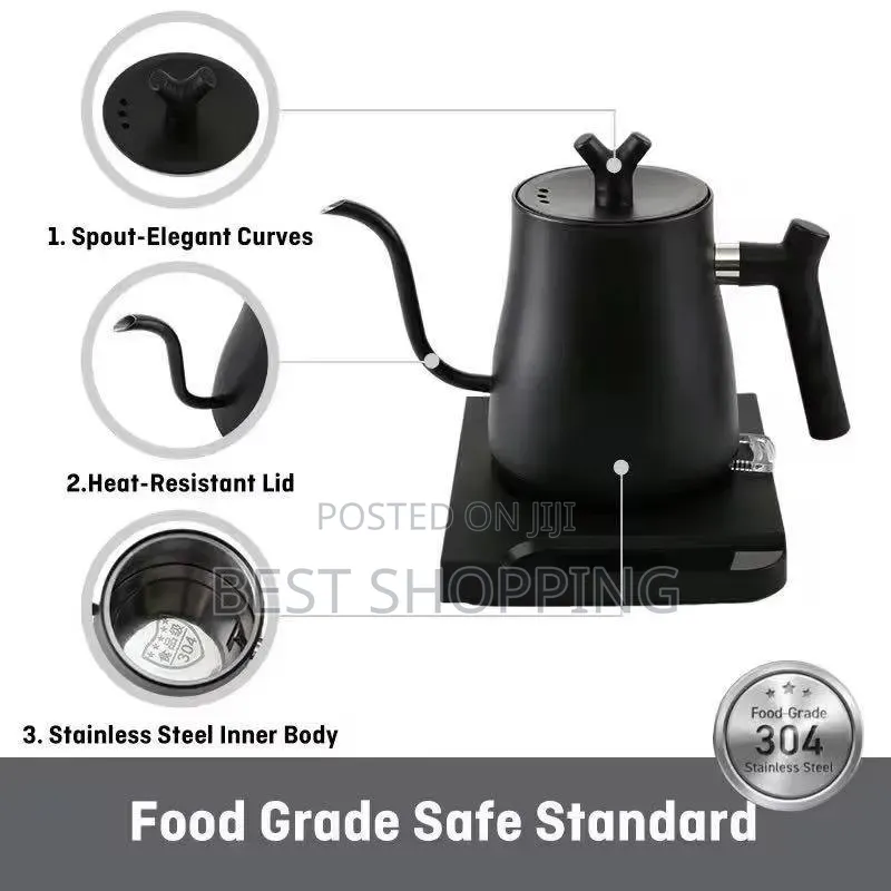 Electric Coffee and Tea Kettle ኤሌትሪክ ሻይ እና ቡና ማፍያ