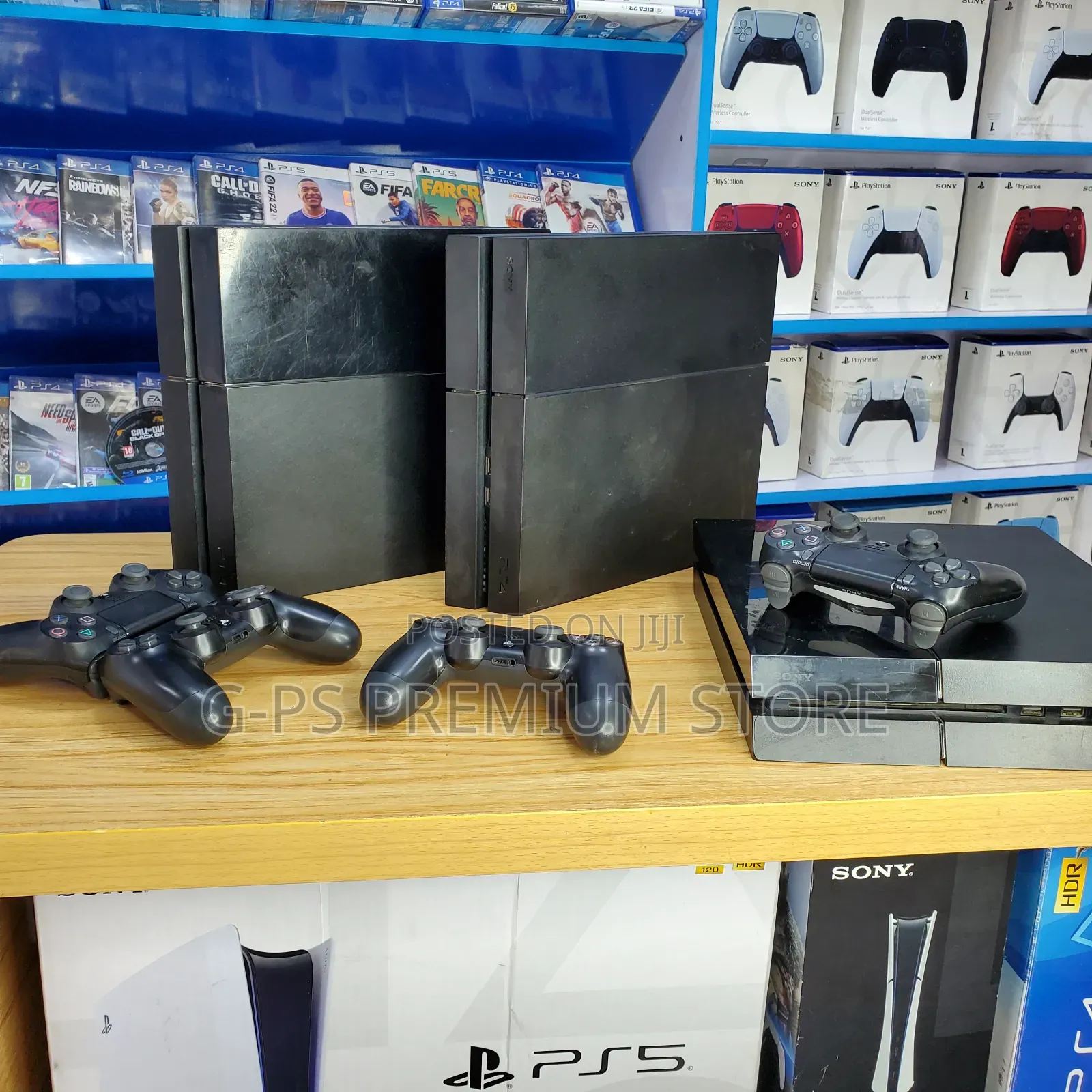 PS4 Fat Europe Used + 5 Games | Warranty
