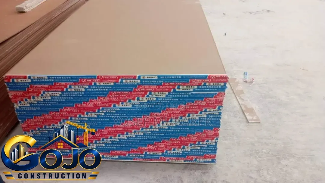 Gypsum Board 1.2×2.4m – Quality Board ለPerfect Finish