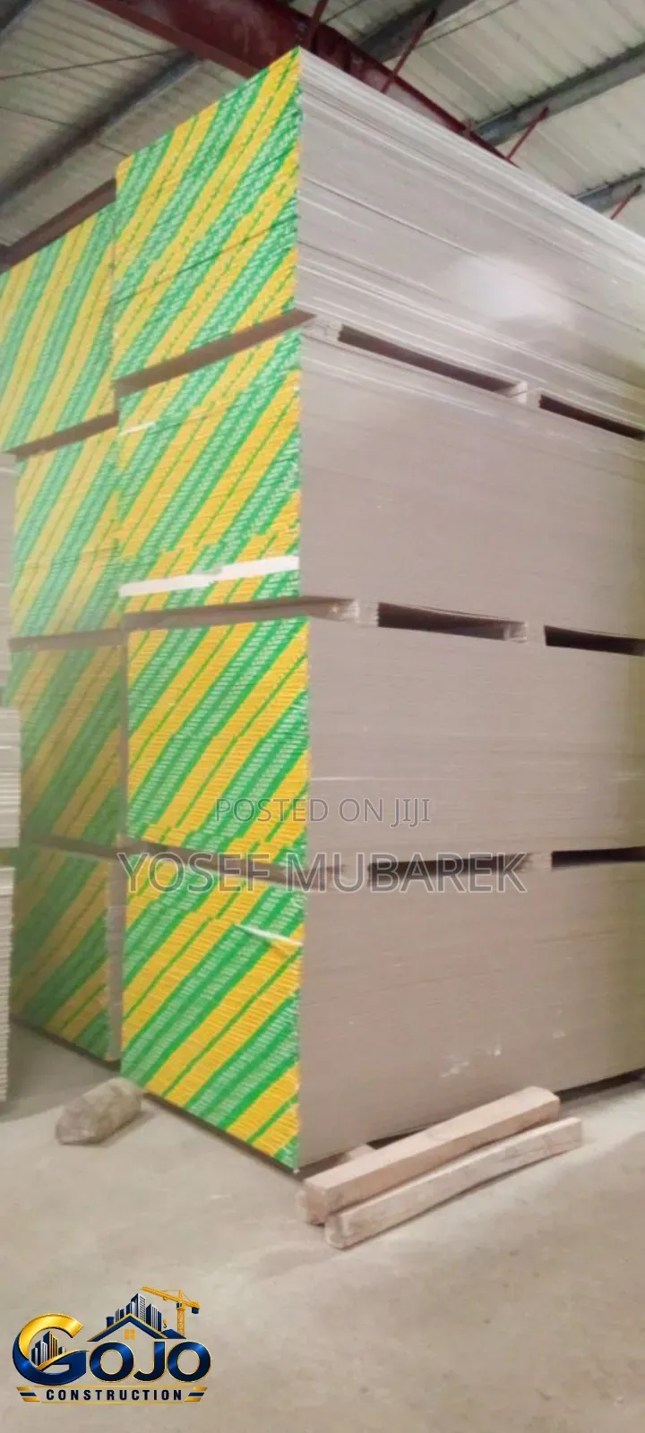 Gypsum Board 1.2×2.4m – Quality Board ለPerfect Finish