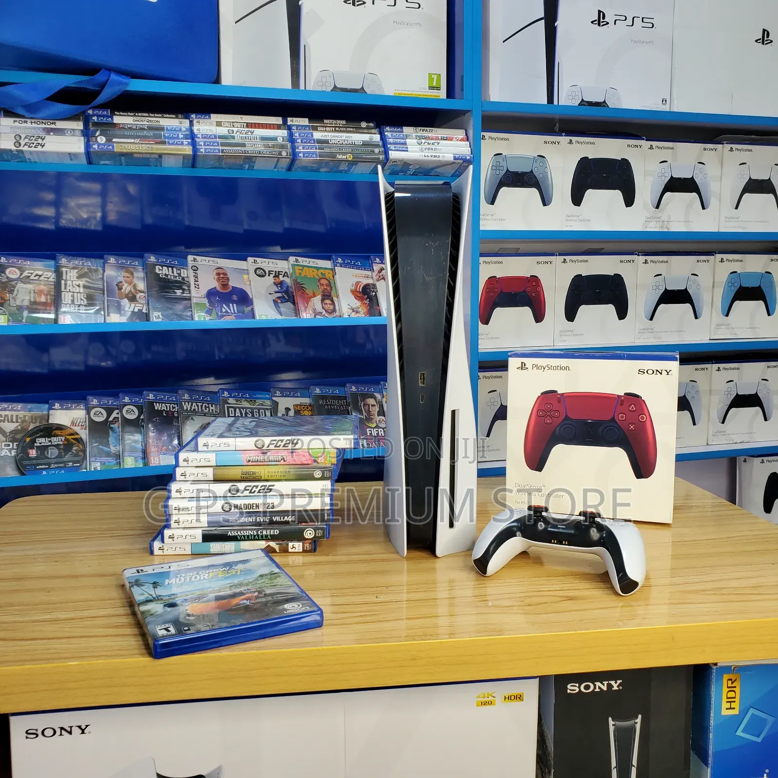 PS5 Fat Europe Used + 5 Games | Warranty