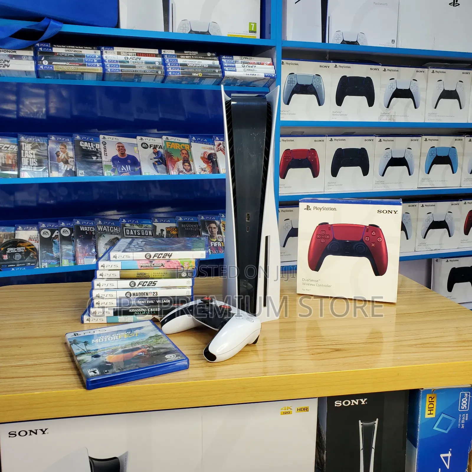 PS5 Fat Europe Used + 5 Games | Warranty
