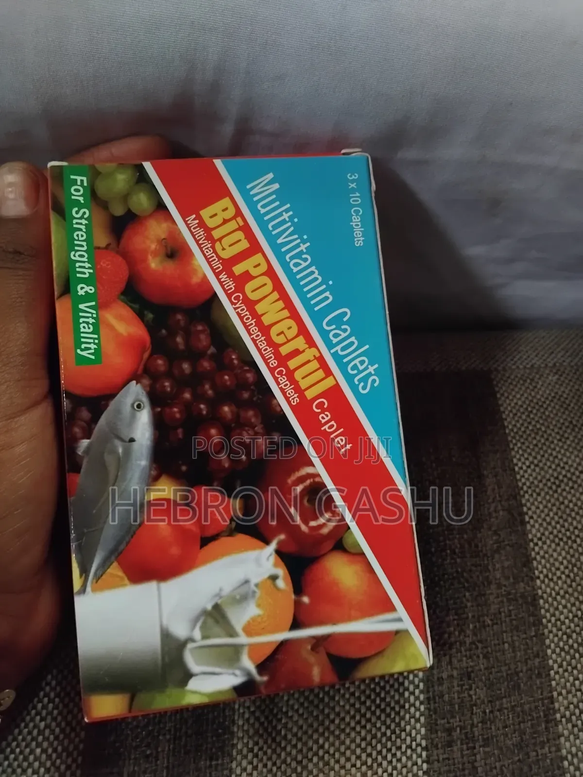 Big Power Multivitamin Caplets – 30 Capsules
