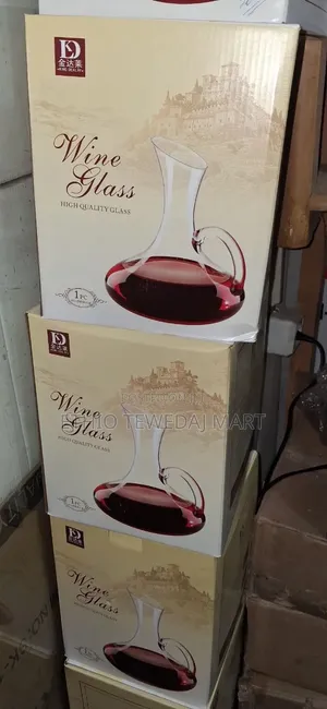 Wine Decanter የወይን ማቅረቢያ Wine Glass