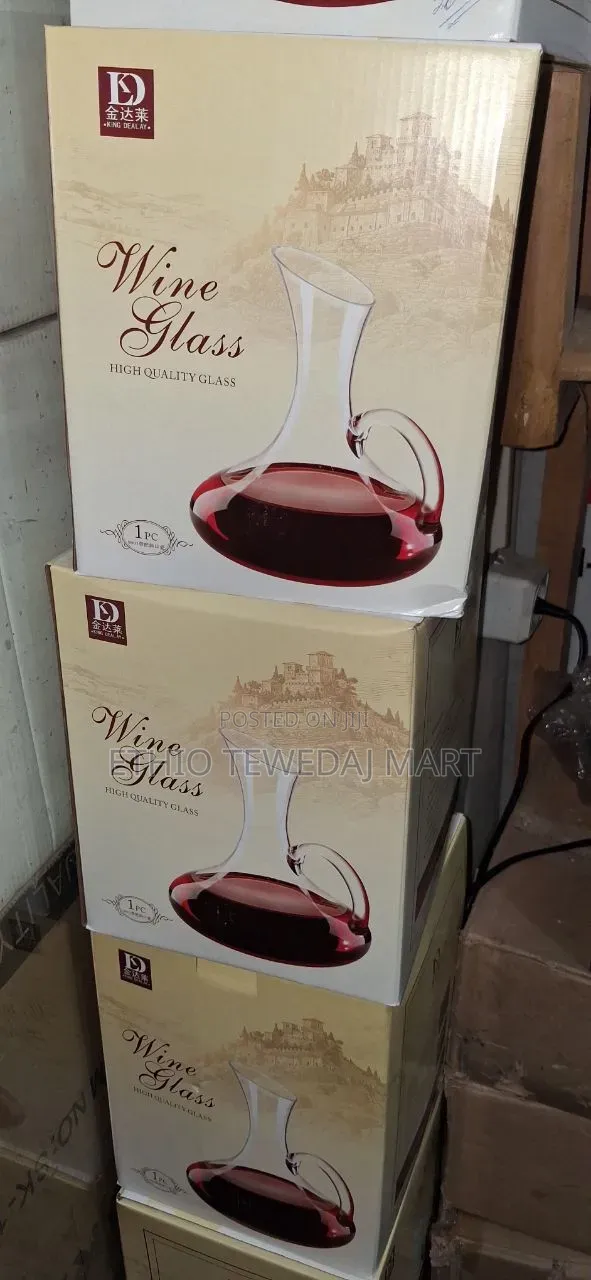 Wine Decanter የወይን ማቅረቢያ Wine Glass