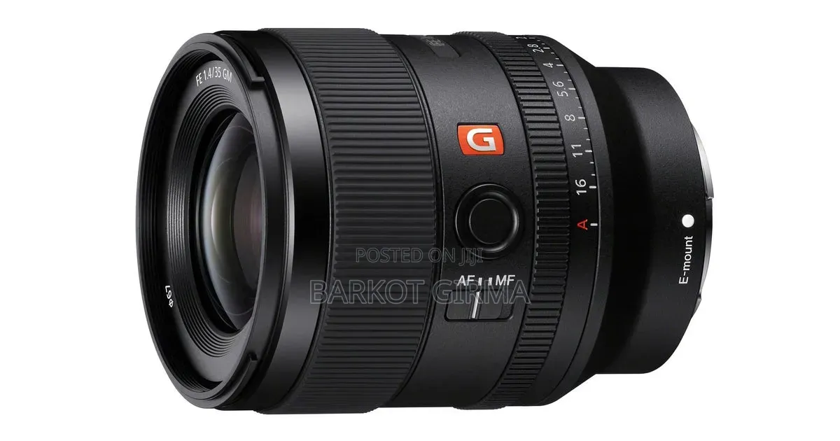 Sony FE 35mm F/1.4 GM Lens (SEL35F14GM) - Brand New