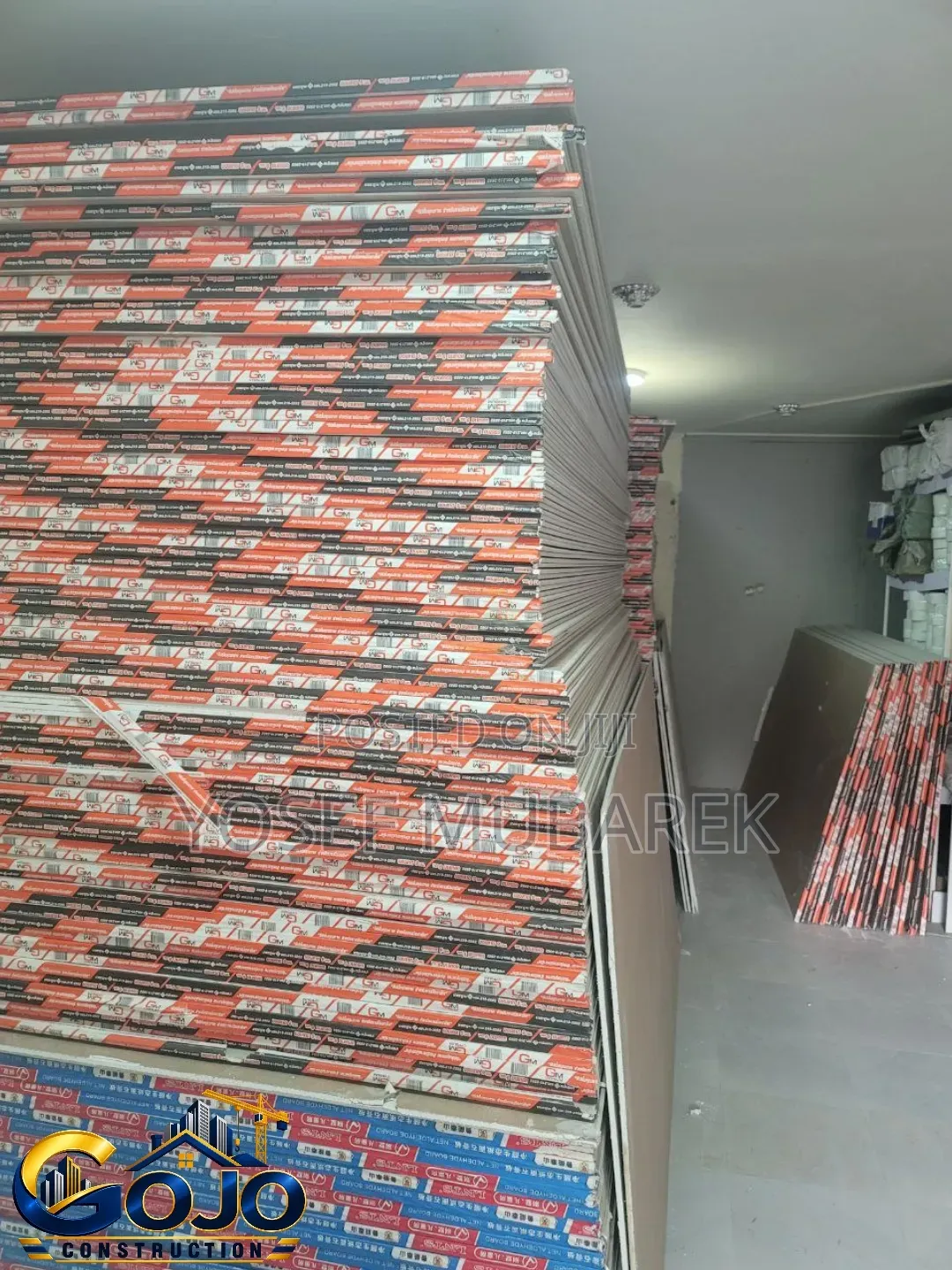 Gypsum Board 1.2×2.4m – ለStylish Ceiling እና Partition