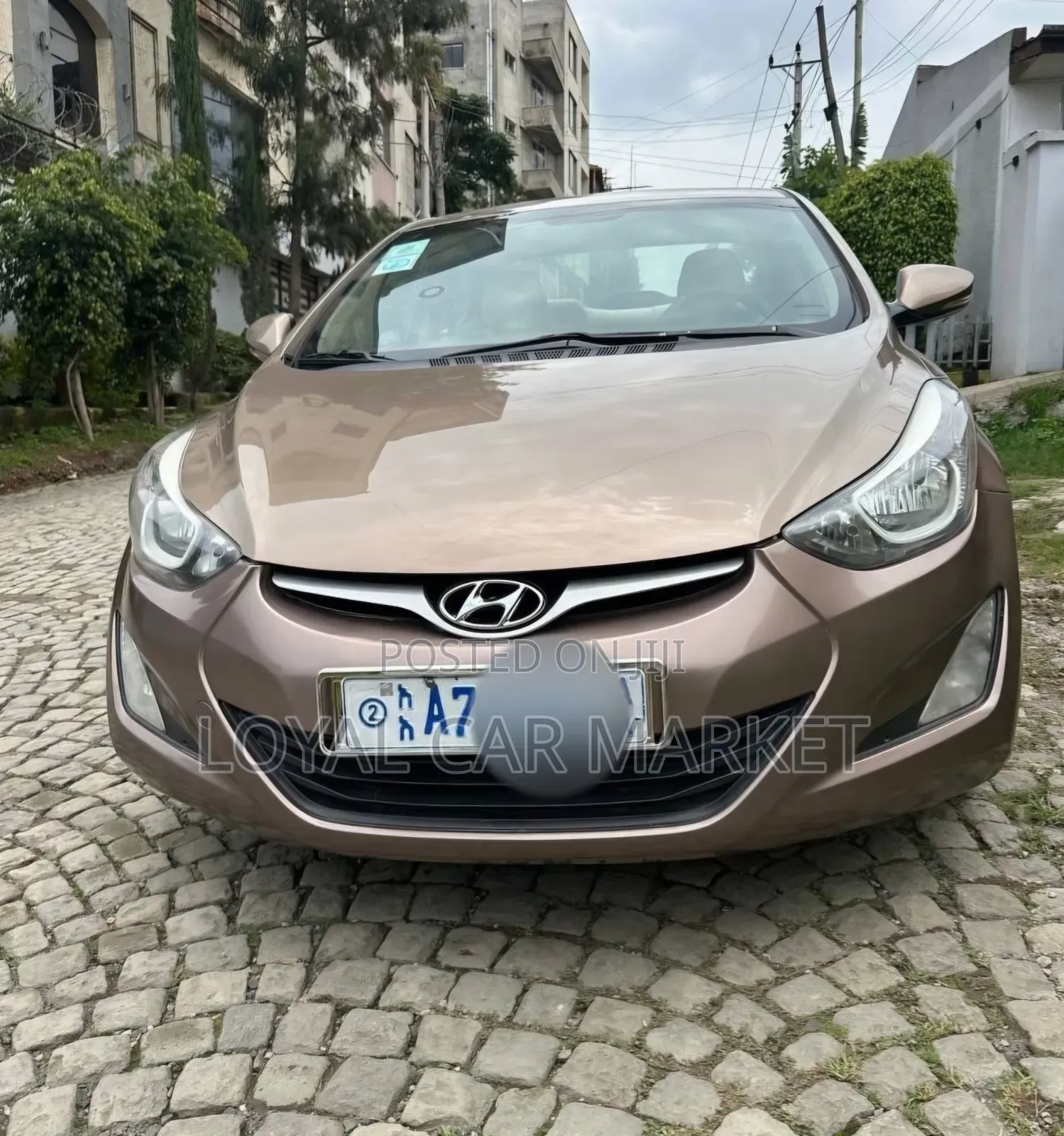 Hyundai Elantra 2015 Brown