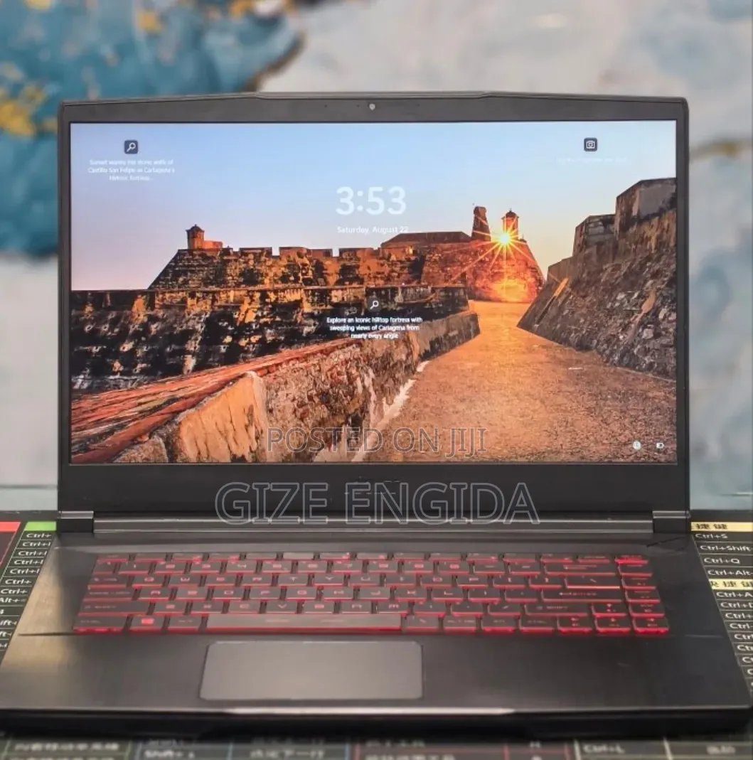 New Laptop MSI GF63 16GB Intel Core i5 SSD 512GB