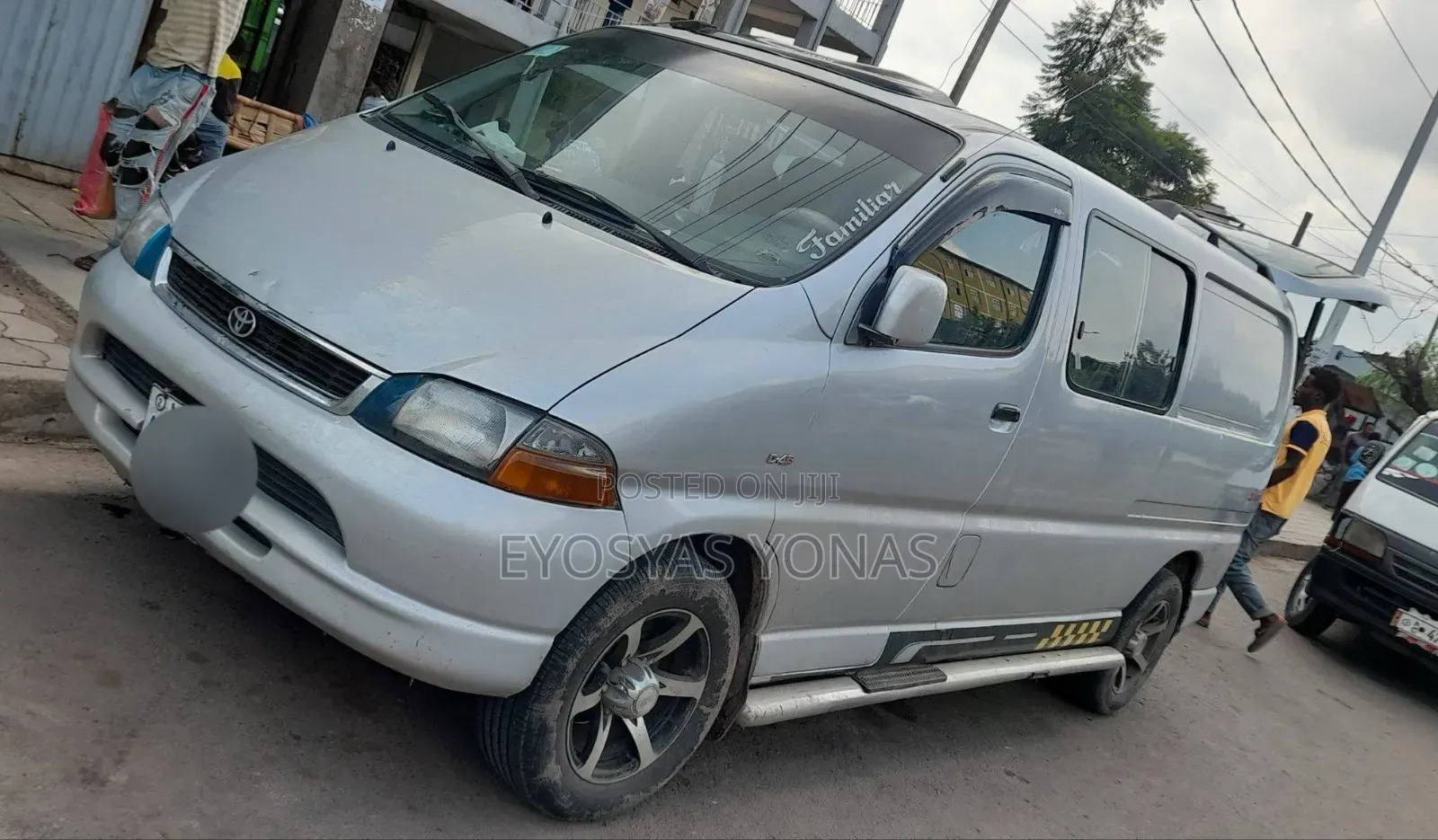 Toyota Regius 1998 Gray