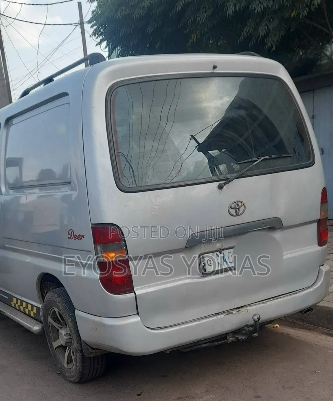 Toyota Regius 1998 Gray