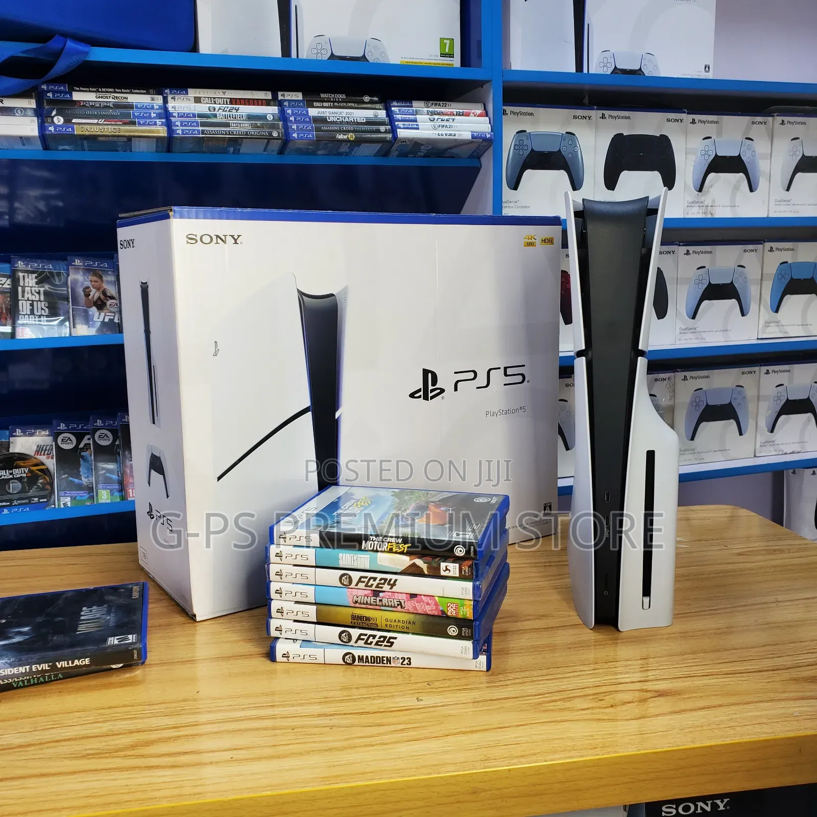 PS5 Slim Europe Brand New + 5 Games | Warranty