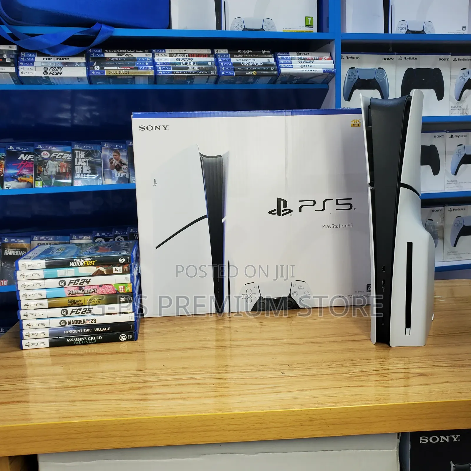 PS5 Slim Europe Brand New + 5 Games | Warranty