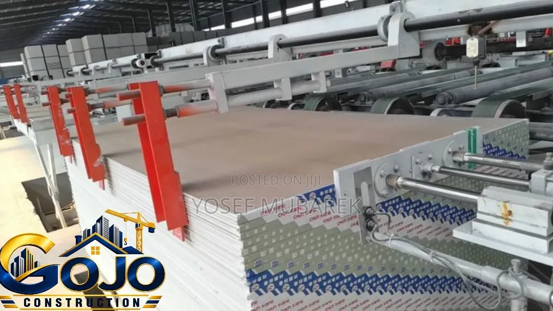 Gypsum Board 1.2×2.4m – ቤትዎን በModern Style ያስውቡ