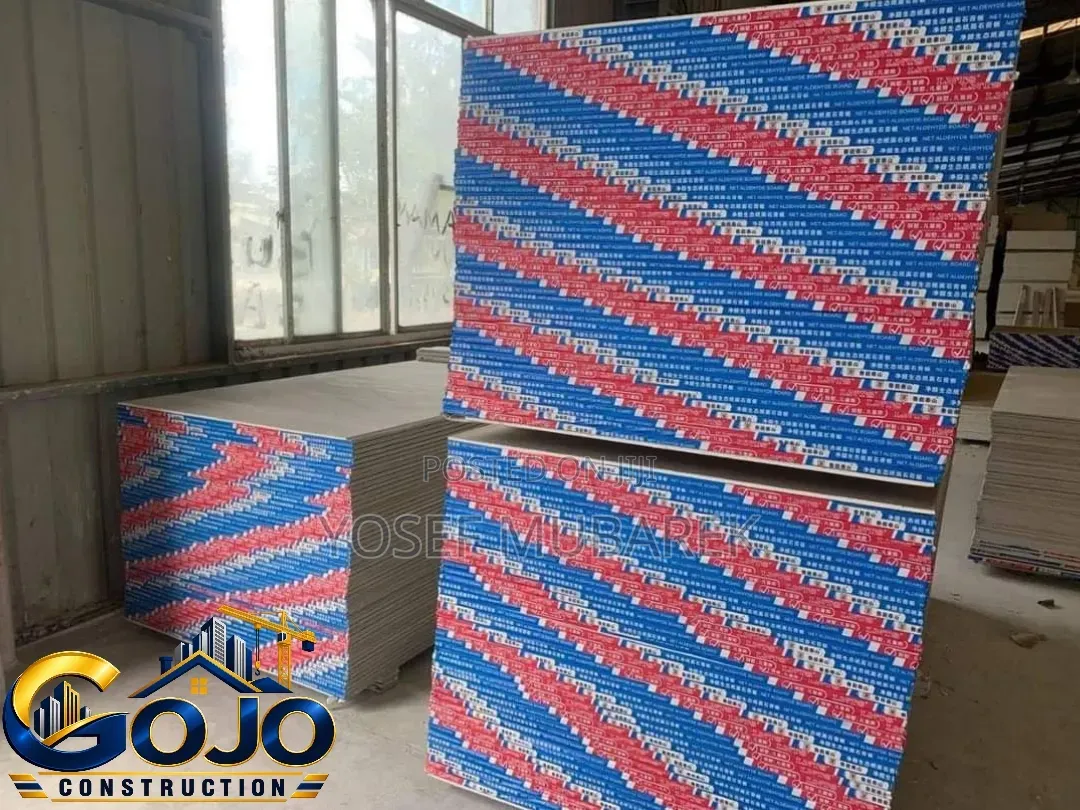Gypsum Board 1.2×2.4m – ቤትዎን በModern Style ያስውቡ