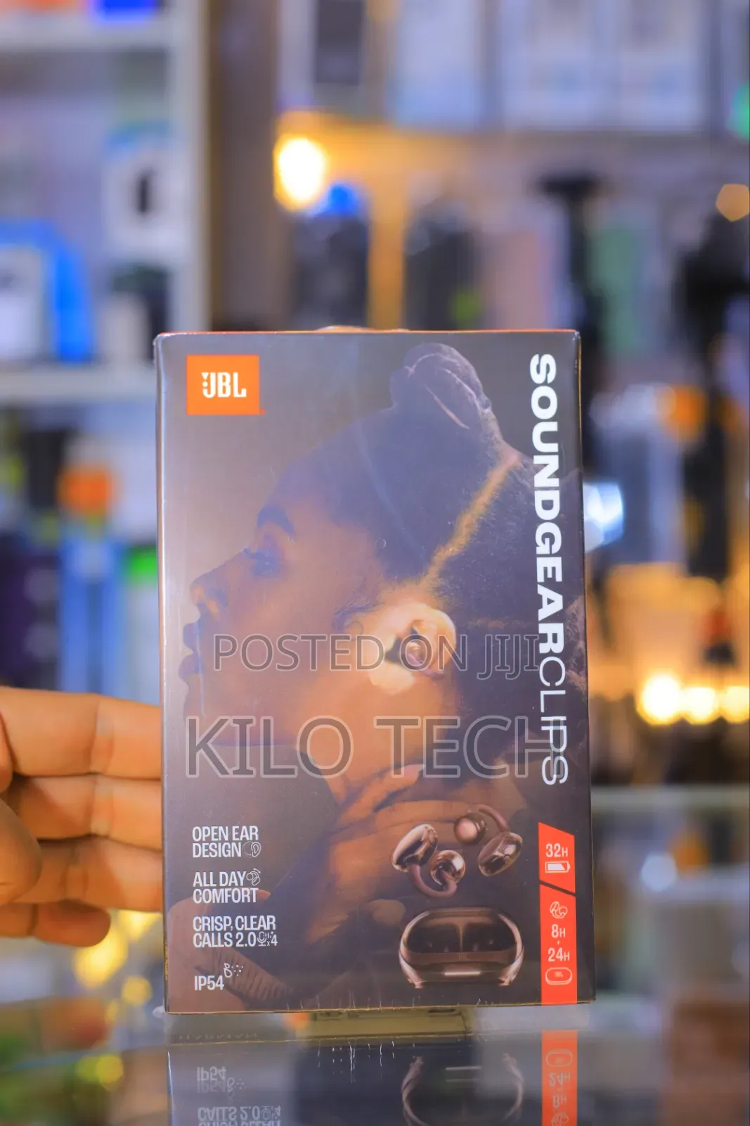 JBL Soundgear Clips Open-Ear Earbuds
