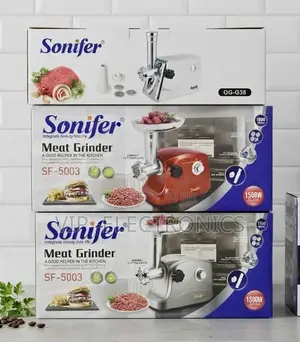 Sonifer Meat Grinder 1500W – Powerful Electric Meat Mincer