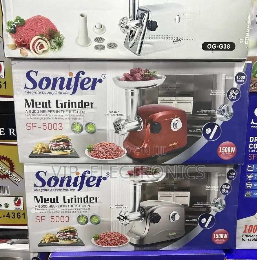Sonifer Meat Grinder 1500W – Powerful Electric Meat Mincer