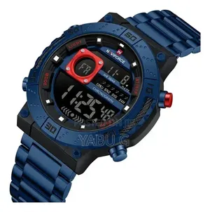 Naviforce
Men Watch Stainless Steel 46mm Silver Blue