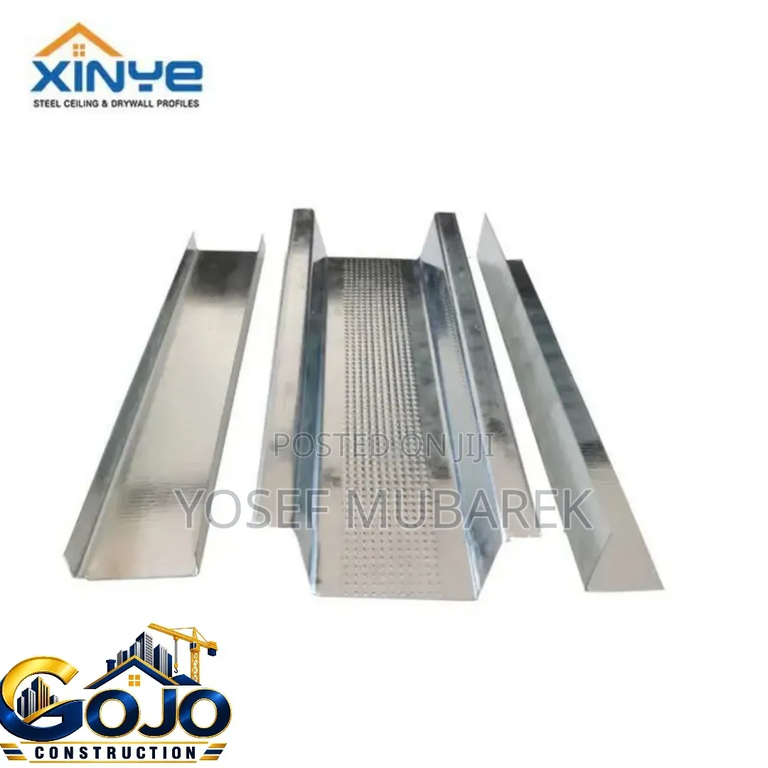 C Channel, L Channel, Omega, Stud Track – ጥራትና ጥንካሬ በአንድ