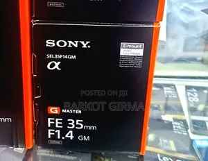 Sony FE 35mm F/1.4 GM Lens (SEL35F14GM) - Brand New