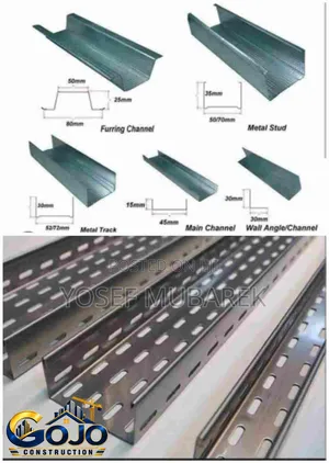 C Channel, L Channel, Omega, Stud Track – ጥራት ያለው Frame ለተሻለ ውጤት