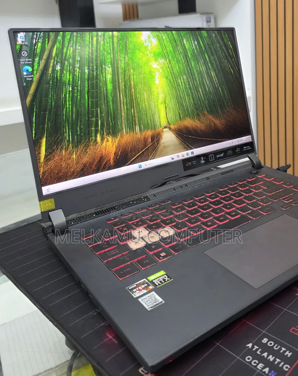 New Laptop Asus ROG Strix G16 16GB AMD Ryzen 9 SSD 512GB