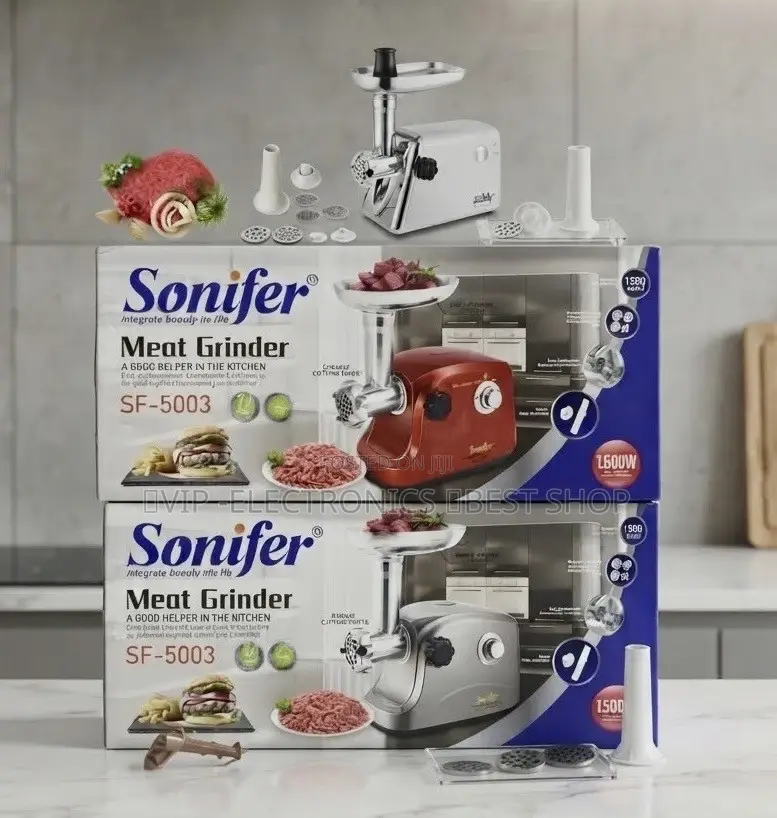 Sonifer Meat Grinding— 1500w Powerful for Your Everyday Kitchen