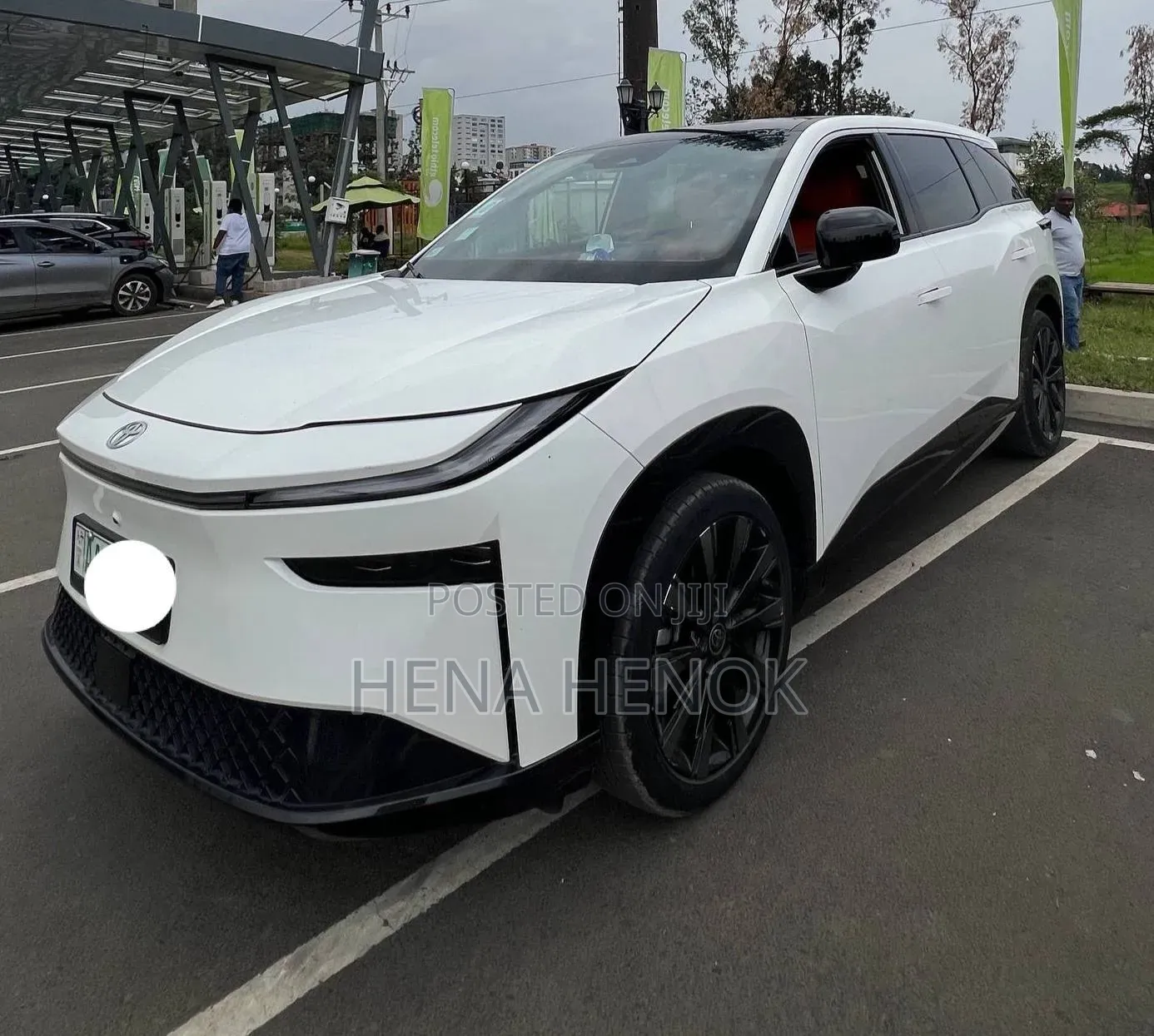 New Toyota bZ3 2025 White