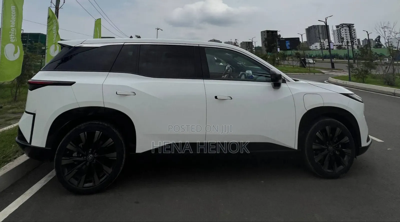 New Toyota bZ3 2025 White