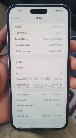 Apple iPhone 14 Pro Max 256 GB Purple
