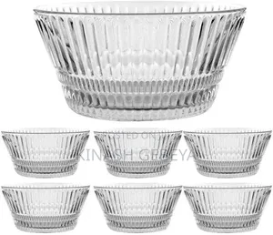 7pcs Kitchen Ice Cream and Fruit Glass Cup